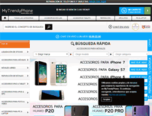 Tablet Screenshot of mytrendyphone.es
