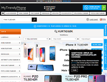 Tablet Screenshot of mytrendyphone.no